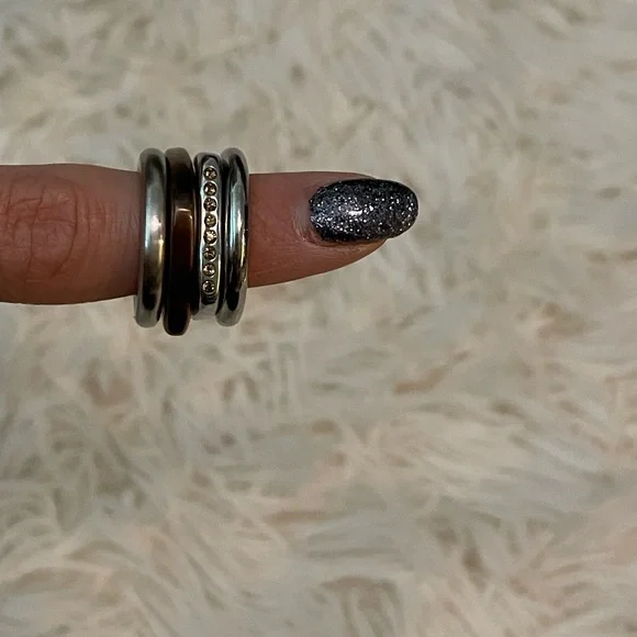 Beautiful Swatch stackable rings - Picture 7 of 8